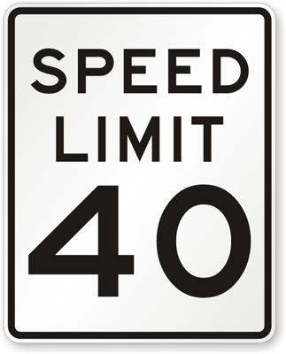 speed limit 40