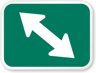 Two Arrows Symbol