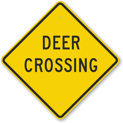 deer sign