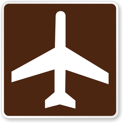 airport guide signs